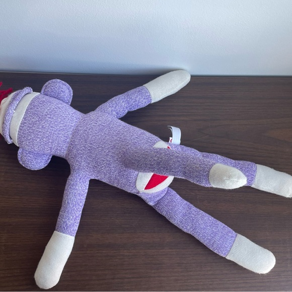 Purple Schylling Sock Monkey - Picture 4 of 7